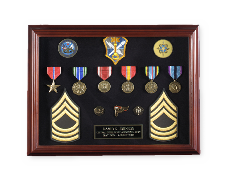 military shadow box