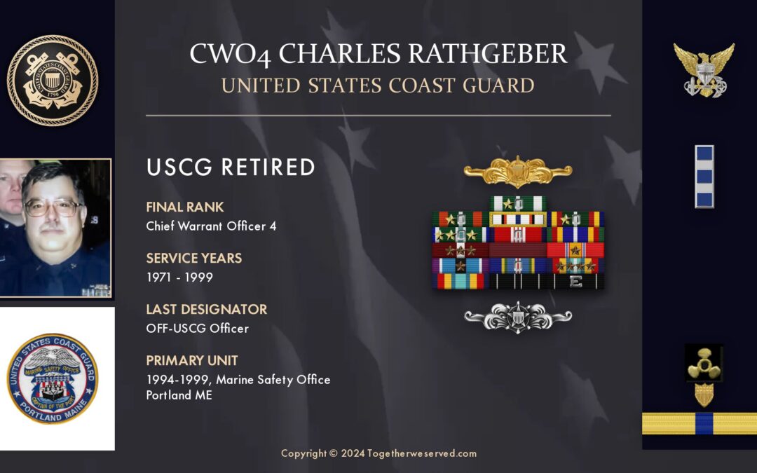 Service Reflections of CWO4 Charles Rathgeber, U.S. Coast Guard (1971-1999)