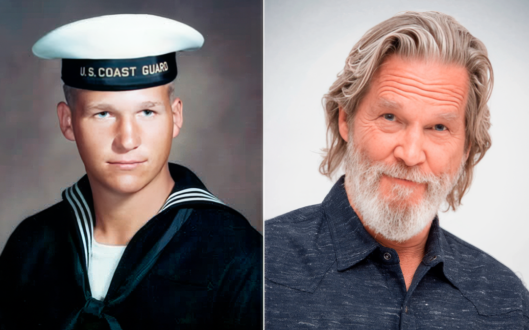 PO2 Jeff Bridges, U.S Coast Guard Reserves (1967-1975)