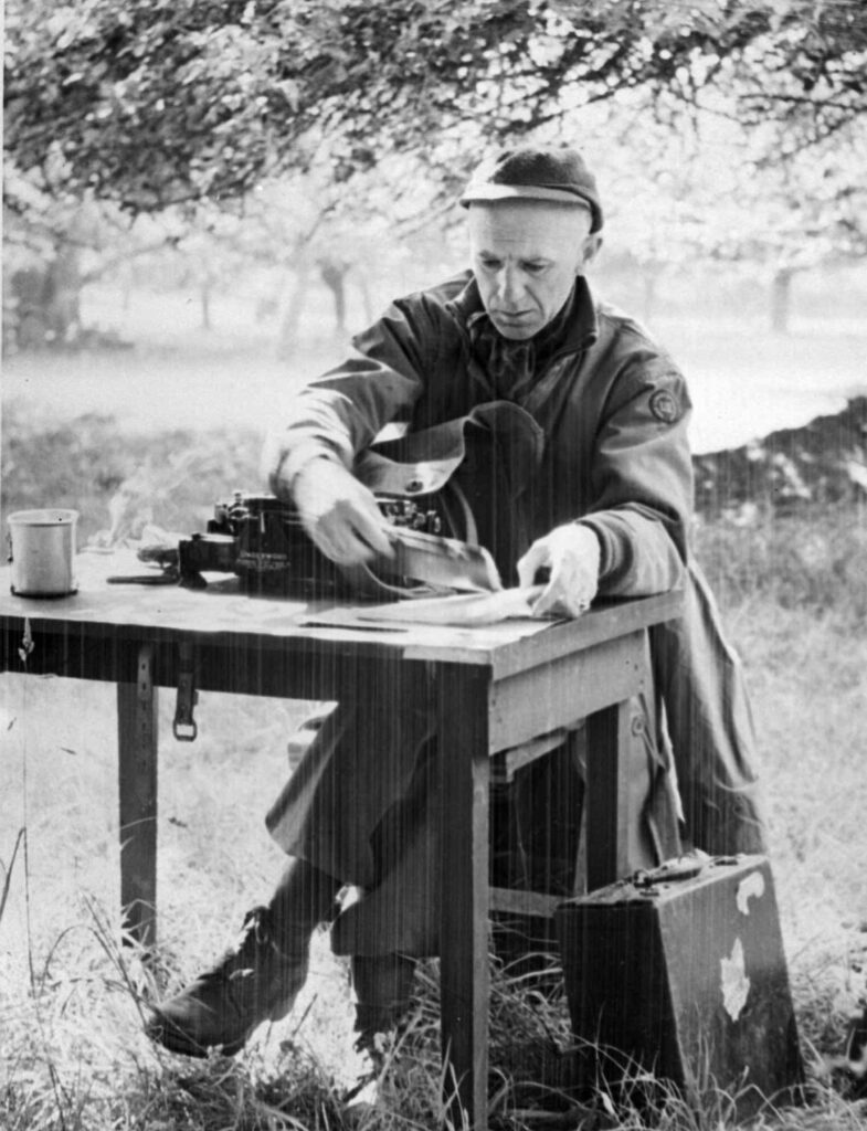 Ernie Pyle - Famous WWII War Correspondent - TogetherWeServed Blog