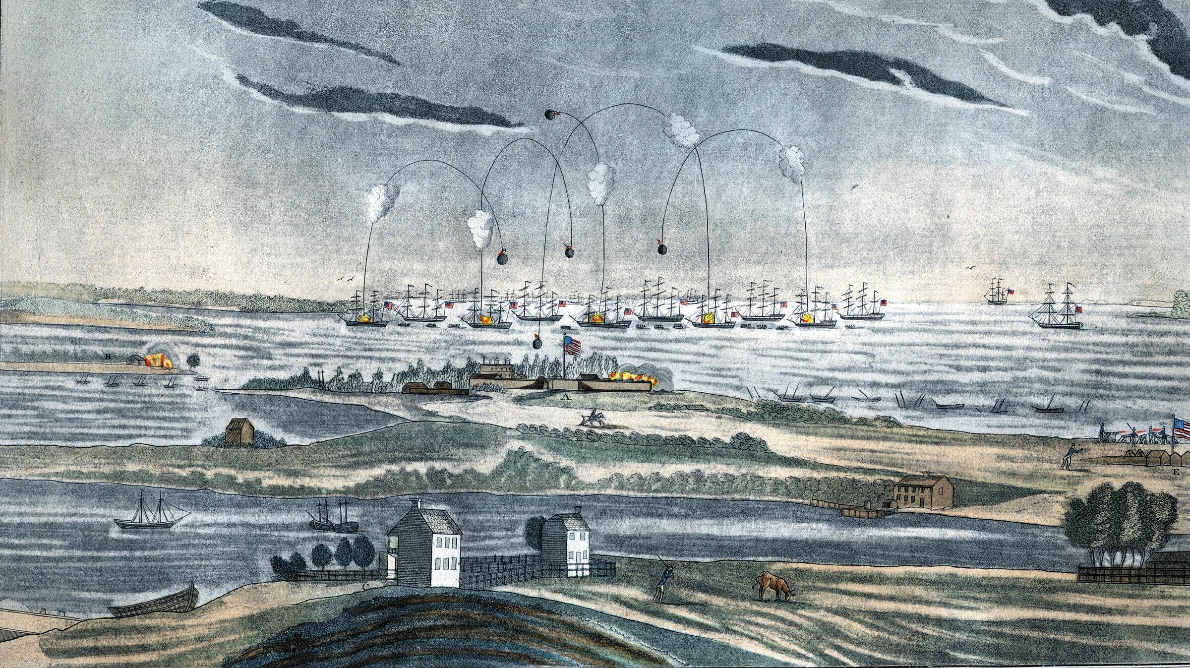 The War of 1812 - The Siege of Fort McHenry - TogetherWeServed Blog