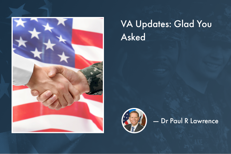 VA Updates: Glad You Asked