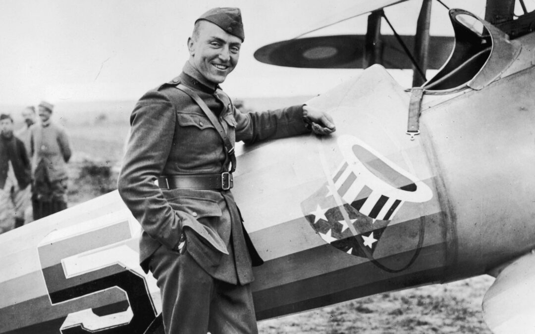 Lt. Eddie Rickenbacker, U.S. Army Air Force (1917-1919)