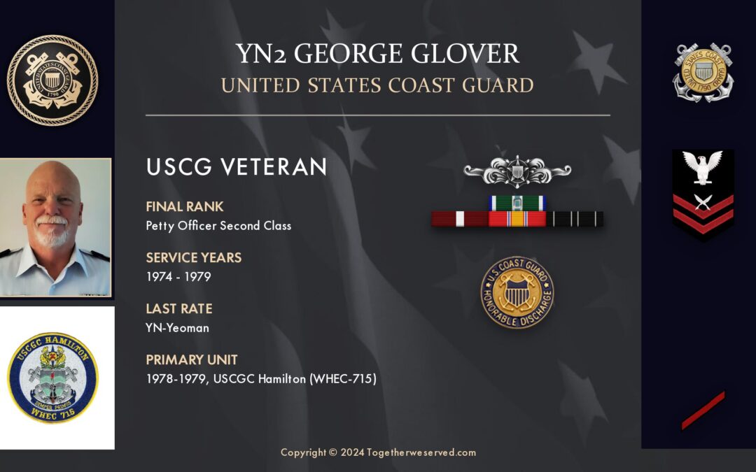 Service Reflections of YN2 George Glover, U.S. Coast Guard (1974-1979)