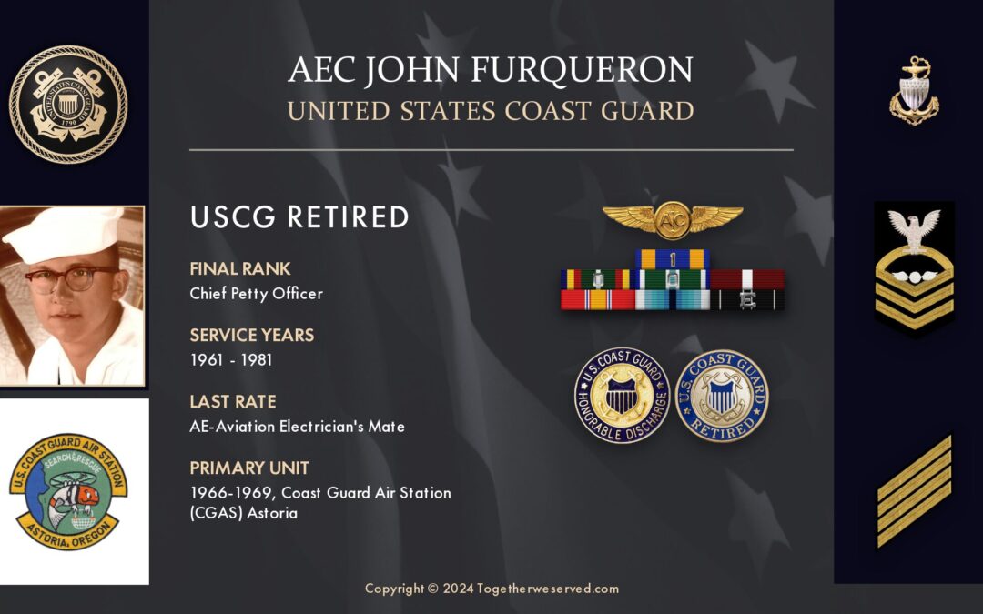 Service Reflections of AEC John Furqueron, U.S. Coast Guard (1961-1981)