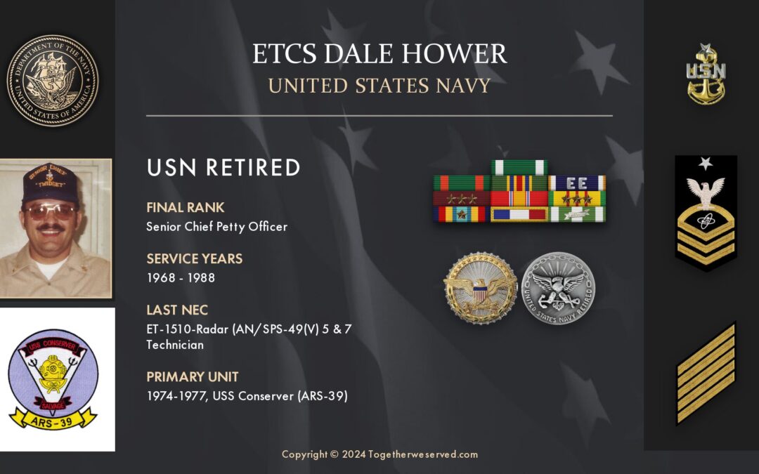 Service Reflections of ETCS Dale Hower, U.S. Navy (1968-1988)