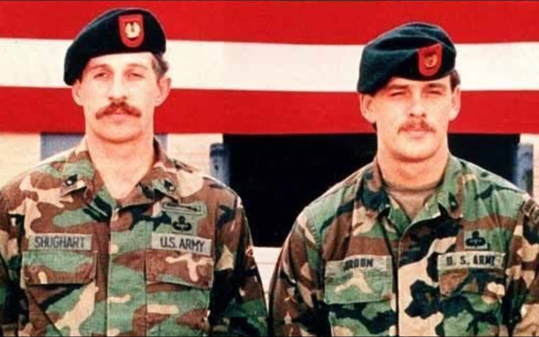 MSG Gary Gordon (1978–1993) and SFC Randy Shughart (1976–1993), U.S. Army