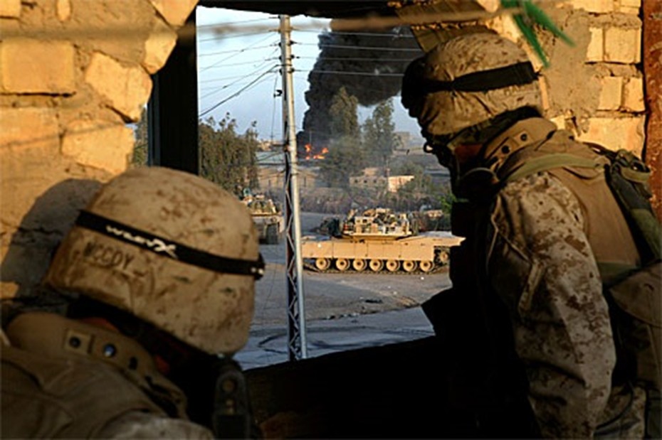 Distinguished Military Unit: 3rd Bn, 1st Marines (Fallujah) by A3C Michael Bell
