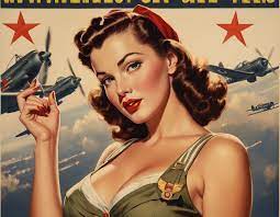 The Forces Pin Up – GI Morale Boosters
