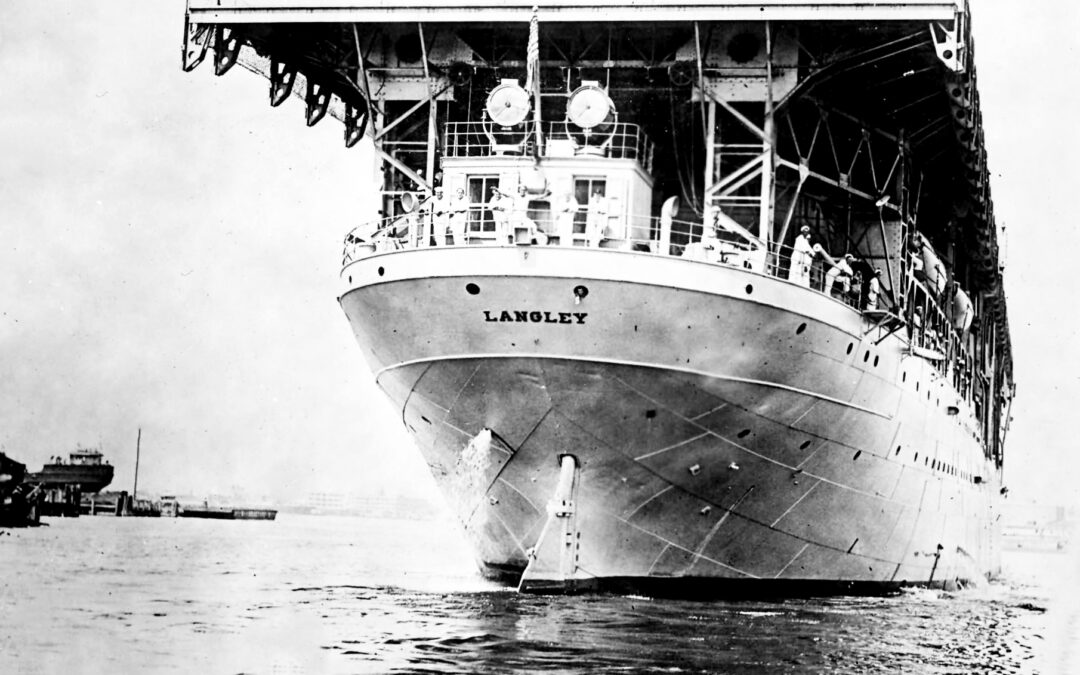 Distinguished Military Unit: USS Langley (CV-1) By A3C Michael Bell
